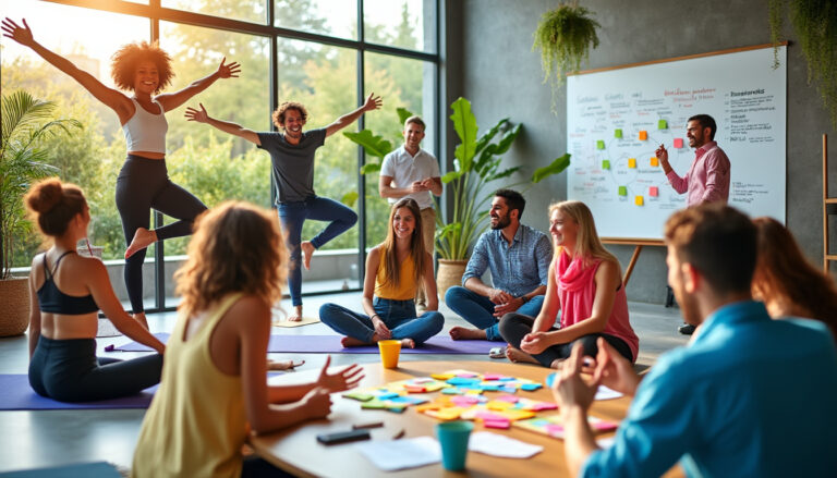 découvrez comment dynamiser votre équipe grâce à des activités en entreprise innovantes et engageantes. stimulez la motivation, renforcez la cohésion et améliorez le bien-être de vos collaborateurs avec des initiatives adaptées pour un environnement de travail inspirant.