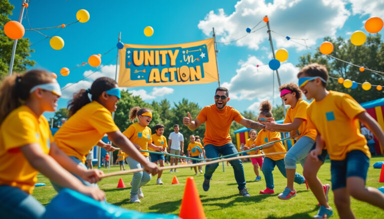 découvrez des jeux de team-building innovants qui favorisent la cohésion et l'esprit d'équipe tout en offrant une expérience amusante. renforcez les liens entre vos collaborateurs grâce à des activités ludiques et engageantes.