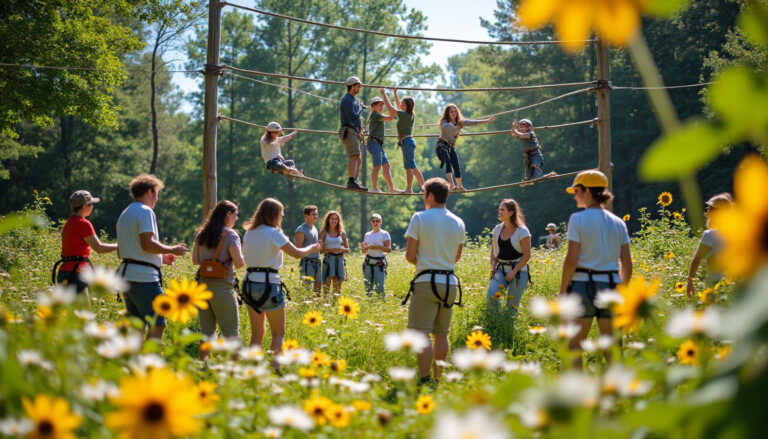découvrez des activités de team-building innovantes qui renforceront l'esprit d'équipe et l'engagement au sein de votre groupe. faites scintiller votre équipe grâce à des expériences mémorables qui favorisent la collaboration et la créativité.