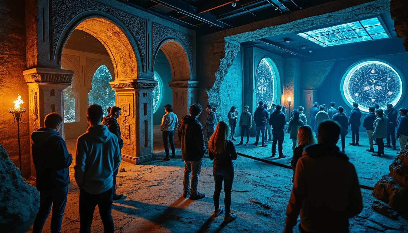vivez une expérience inoubliable avec notre escape game géant ! rejoignez vos amis pour une aventure collective immersive, pleine de mystères et de défis à relever. testez votre esprit d'équipe et votre créativité tout en vous amusant dans un cadre unique. êtes-vous prêts à sortir du commun ?